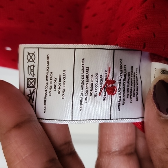 Mitchell & Ness Chicago Bulls Red Retro Jersey - Picture 8 of 8